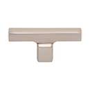 Atlas Homewares [A521-BRN] Die Cast Zinc Cabinet Knob - Reeves Series - Brushed Nickel Finish - 2 1/2&quot; L