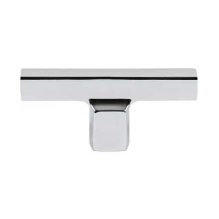 Atlas Homewares [A521-CH] Die Cast Zinc Cabinet Knob - Reeves Series - Polished Chrome Finish - 2 1/2" L