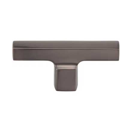 Atlas Homewares [A521-SL] Die Cast Zinc Cabinet Knob - Reeves Series - Slate Finish - 2 1/2" L