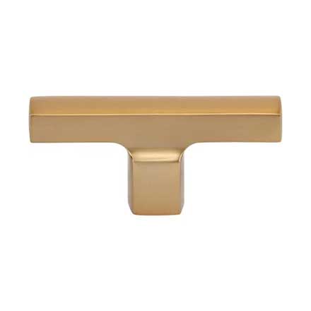 Atlas Homewares [A521-WB] Die Cast Zinc Cabinet Knob - Reeves Series - Warm Brass Finish - 2 1/2&quot; L