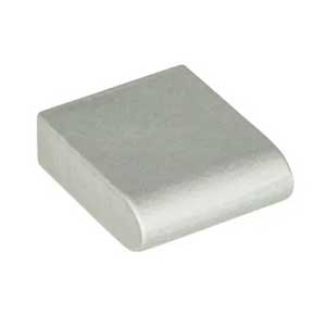 Atlas Homewares [A877-MC] Die Cast Zinc Cabinet Knob - Round Rail Series - Matte Chrome Finish - 1 1/8" L