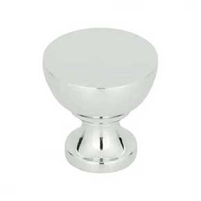 Atlas Homewares [328-CH] Die Cast Zinc Cabinet Knob - Shelley Series - Polished Chrome Finish - 1 1/4" Dia.