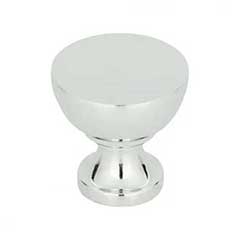 Atlas Homewares [328-CH] Die Cast Zinc Cabinet Knob - Shelley Series - Polished Chrome Finish - 1 1/4&quot; Dia.