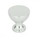 Atlas Homewares [328-CH] Die Cast Zinc Cabinet Knob - Shelley Series - Polished Chrome Finish - 1 1/4&quot; Dia.