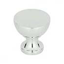 Atlas Homewares [328-CH] Die Cast Zinc Cabinet Knob - Shelley Series - Polished Chrome Finish - 1 1/4" Dia.