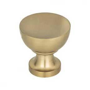 Atlas Homewares [328-CM] Die Cast Zinc Cabinet Knob - Shelley Series - Champagne Finish - 1 1/4" Dia.