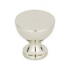 Atlas Homewares [328-PN] Die Cast Zinc Cabinet Knob - Shelley Series - Polished Nickel Finish - 1 1/4&quot; Dia.