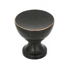 Atlas Homewares [328-VB] Die Cast Zinc Cabinet Knob - Shelley Series - Venetian Bronze Finish - 1 1/4&quot; Dia.