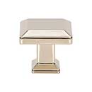 Atlas Homewares [A660-PN] Die Cast Zinc Cabinet Knob - Sweetbriar Lane Series - Polished Nickel Finish - 1 1/4&quot; Sq.