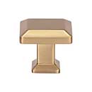 Atlas Homewares [A660-WB] Die Cast Zinc Cabinet Knob - Sweetbriar Lane Series - Warm Brass Finish - 1 1/4&quot; Sq.