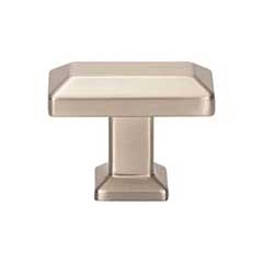 Atlas Homewares [A661-BRN] Die Cast Zinc Cabinet Knob - Sweetbriar Lane Series - Brushed Nickel Finish - 1 3/8&quot; L