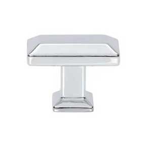 Atlas Homewares [A661-CH] Die Cast Zinc Cabinet Knob - Sweetbriar Lane Series - Polished Chrome Finish - 1 3/8" L