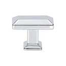 Atlas Homewares [A661-CH] Die Cast Zinc Cabinet Knob - Sweetbriar Lane Series - Polished Chrome Finish - 1 3/8&quot; L