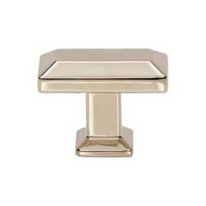 Atlas Homewares [A661-PN] Die Cast Zinc Cabinet Knob - Sweetbriar Lane Series - Polished Nickel Finish - 1 3/8" L