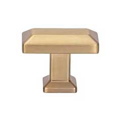 Atlas Homewares [A661-WB] Die Cast Zinc Cabinet Knob - Sweetbriar Lane Series - Warm Brass Finish - 1 3/8&quot; L