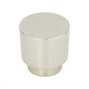 Atlas Homewares [426-PN] Die Cast Zinc Cabinet Knob - Tom Tom Series - Polished Nickel Finish - 1 1/4" Dia.