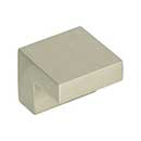 Atlas Homewares [A865-BN] Die Cast Zinc Cabinet Knob - Wide Square Series - Brushed Nickel Finish - 5/8&quot; C/C - 1&quot; L