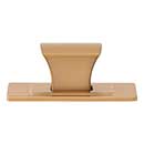 Atlas Homewares [A6001-WB] Die Cast Zinc Cabinet Knob - Zander Series - Warm Brass Finish - 1 1/4&quot; L