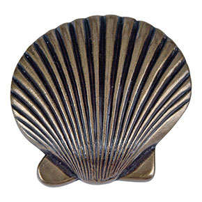 Atlas Homewares [143-BB] Die Cast Zinc Cabinet Knob - Nautical Series - Burnished Bronze Finish - 2" L