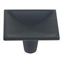 Atlas Homewares [227-BL] Die Cast Zinc Cabinet Knob - DAP Series - Matte Black Finish - 2&quot; Sq.