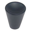 Atlas Homewares [228-BL] Die Cast Zinc Cabinet Knob - DAP Series - Matte Black Finish - 1&quot; Dia.