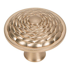 Atlas Homewares [236-CM] Die Cast Zinc Cabinet Knob - Mandalay Series - Champagne Finish - 1 1/4" Dia.
