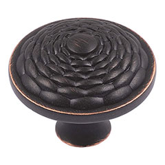 Atlas Homewares [236-VB] Die Cast Zinc Cabinet Knob - Mandalay Series - Venetian Bronze Finish - 1 1/4&quot; Dia.