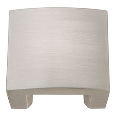 Atlas Homewares [254-BRN] Die Cast Zinc Cabinet Knob - Centinel Series - Brushed Nickel Finish - 1 3/4&quot; Sq.