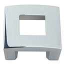 Atlas Homewares [255-CH] Die Cast Zinc Cabinet Knob - Centinel Series - Polished Chrome Finish - 1 3/4&quot; Sq.