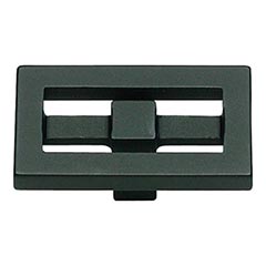 Atlas Homewares [261-BL] Die Cast Zinc Cabinet Knob - Nobu Series - Matte Black Finish - 1 3/4&quot; L