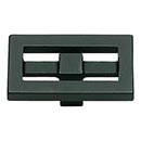 Atlas Homewares [261-BL] Die Cast Zinc Cabinet Knob - Nobu Series - Matte Black Finish - 1 3/4&quot; L