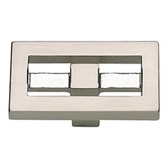 Atlas Homewares [261-BRN] Die Cast Zinc Cabinet Knob - Nobu Series - Brushed Nickel Finish - 1 3/4" L