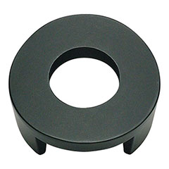 Atlas Homewares [268-BL] Die Cast Zinc Cabinet Knob - Centinel Series - Matte Black Finish - 1 5/8&quot; Dia.