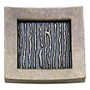 Atlas Homewares [270-BB] Die Cast Zinc Cabinet Knob - Primitive Series - Burnished Bronze Finish - 1 1/2" Sq.