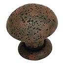 Atlas Homewares [272-R] Die Cast Zinc Cabinet Knob - Olde World Series - Rust Finish - 1 3/8&quot; Dia.