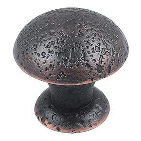 Atlas Homewares [272-VB] Die Cast Zinc Cabinet Knob - Olde World Series - Venetian Bronze Finish - 1 3/8" Dia.