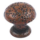 Atlas Homewares [286-R] Die Cast Zinc Cabinet Knob - Olde World Series - Rust Finish - 1&quot; Dia.