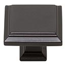 Atlas Homewares [289-MB] Die Cast Zinc Cabinet Knob - Sutton Place Series - Modern Bronze Finish - 1 1/4" Sq.