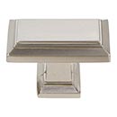 Atlas Homewares [290-BRN] Die Cast Zinc Cabinet Knob - Sutton Place Series - Brushed Nickel Finish - 1 7/16" L