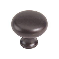 Atlas Homewares [A819-O] Die Cast Zinc Cabinet Knob - Round &amp; Bin Cup Series - Aged Bronze Finish - 1 1/4&quot; Dia.