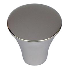Atlas Homewares [A855-PS] Stainless Steel Cabinet Knob - Fluted Series - Polished Finish - 7/8&quot; Dia.