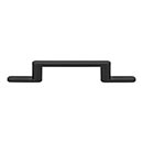 Atlas Homewares [A501-BL] Die Cast Zinc Cabinet Pull Handle - Alaire Series - Standard Size - Matte Black Finish - 3 3/4&quot; C/C - 7 5/16&quot; L