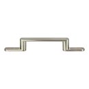 Atlas Homewares [A501-BRN] Die Cast Zinc Cabinet Pull Handle - Alaire Series - Standard Size - Brushed Nickel Finish - 3 3/4&quot; C/C - 7 5/16&quot; L