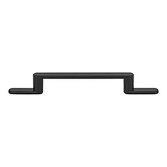 Atlas Homewares [A502-BL] Die Cast Zinc Cabinet Pull Handle - Alaire Series - Oversized - Matte Black Finish - 5 1/16&quot; C/C - 8 9/16&quot; L