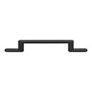 Atlas Homewares [A502-BL] Die Cast Zinc Cabinet Pull Handle - Alaire Series - Oversized - Matte Black Finish - 5 1/16&quot; C/C - 8 9/16&quot; L