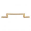 Atlas Homewares [A502-WB] Die Cast Zinc Cabinet Pull Handle - Alaire Series - Oversized - Warm Brass Finish - 5 1/16&quot; C/C - 8 9/16&quot; L