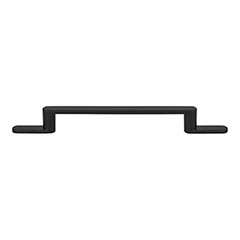 Atlas Homewares [A503-BL] Die Cast Zinc Cabinet Pull Handle - Alaire Series - Oversized - Matte Black Finish - 6 5/16" C/C - 9 13/16" L