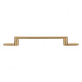 Atlas Homewares [A503-WB] Die Cast Zinc Cabinet Pull Handle - Alaire Series - Oversized - Warm Brass Finish - 6 5/16" C/C - 9 13/16" L