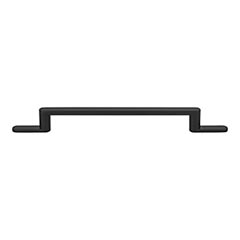Atlas Homewares [A504-BL] Die Cast Zinc Cabinet Pull Handle - Alaire Series - Oversized - Matte Black Finish - 7 9/16" C/C - 11 1/16" L
