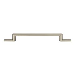 Atlas Homewares [A504-BRN] Die Cast Zinc Cabinet Pull Handle - Alaire Series - Oversized - Brushed Nickel Finish - 7 9/16&quot; C/C - 11 1/16&quot; L